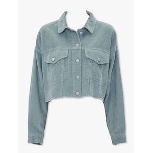 Corduroy Drop Sleeve Jacket